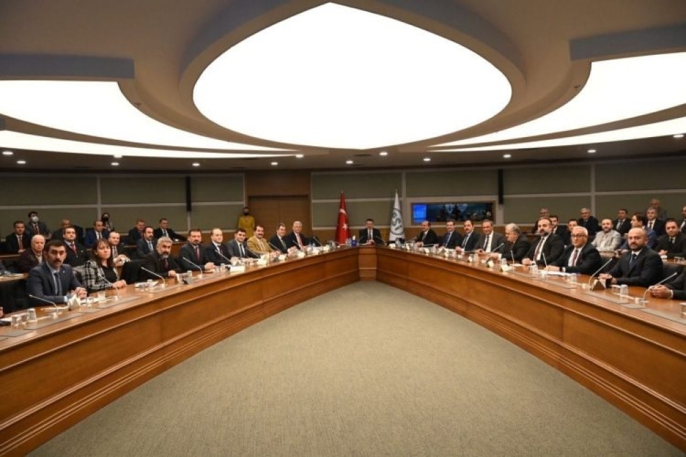 TVHB VE 56 ODANIN KATILIM GÖSTERDİĞİ TARIM ORMAN BAKANIMIZ SAYIN DR BEKİR PAKDEMİRLİ İLE YAPILAN TOPLANTI