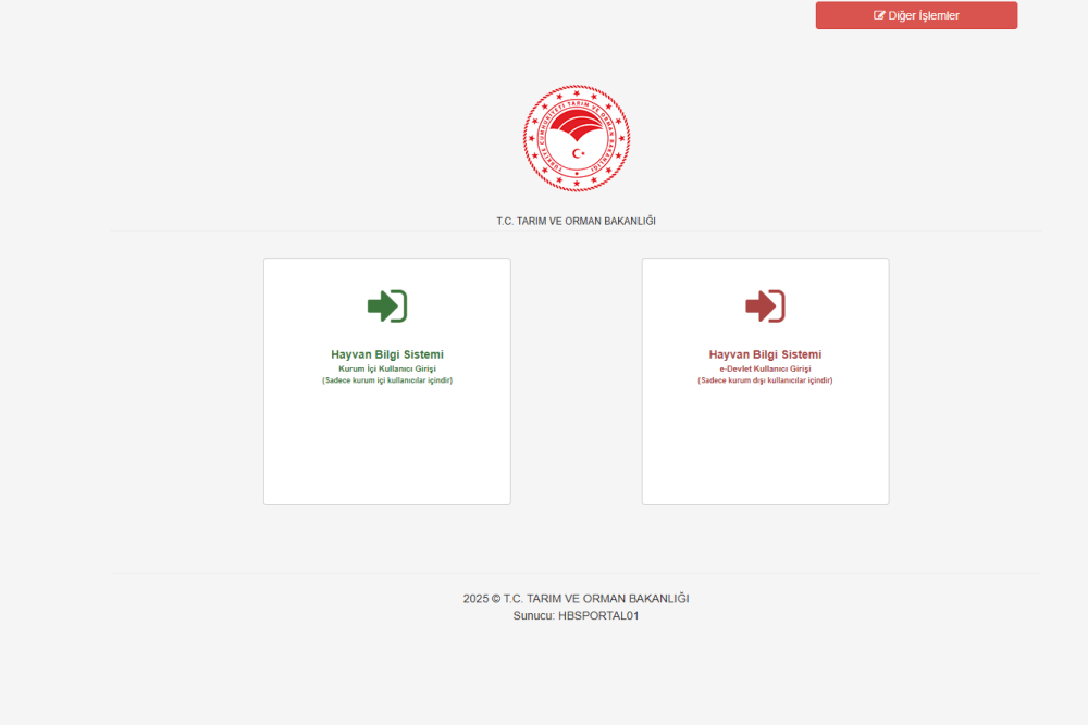 TURKVET VE KKKS NİN KAPATILMASI HAYBİS’İN DEVREYE ALINMASI