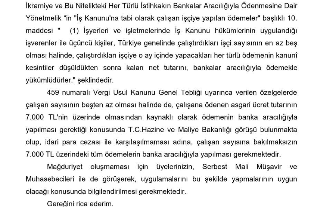 ÇALIŞTIRILAN PERSONEL ÖDEMELERİ