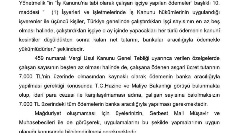 ÇALIŞTIRILAN PERSONEL ÖDEMELERİ